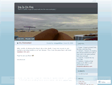 Tablet Screenshot of irisisonfire.wordpress.com