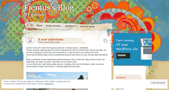 Desktop Screenshot of fiemus.wordpress.com