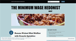 Desktop Screenshot of minimumwagehedonist.wordpress.com