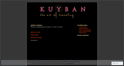 Desktop Screenshot of kuyban.wordpress.com