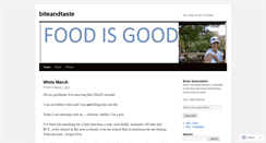 Desktop Screenshot of biteandtaste.wordpress.com