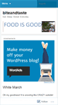 Mobile Screenshot of biteandtaste.wordpress.com