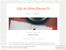 Tablet Screenshot of lifeasmomknowsit.wordpress.com