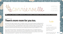 Desktop Screenshot of connienoellewrites.wordpress.com