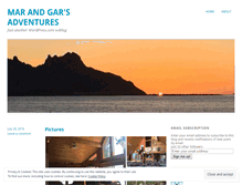 Tablet Screenshot of margaradventures.wordpress.com