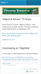 Mobile Screenshot of educatingyoungstars.wordpress.com