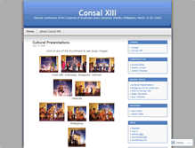 Tablet Screenshot of consalxiii.wordpress.com