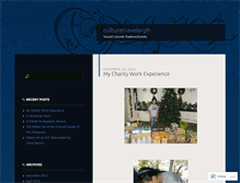 Tablet Screenshot of culturetravelerph.wordpress.com