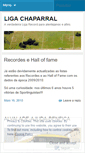 Mobile Screenshot of ligachaparral.wordpress.com