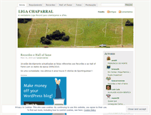 Tablet Screenshot of ligachaparral.wordpress.com