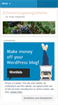 Mobile Screenshot of erinnerungsengramme.wordpress.com