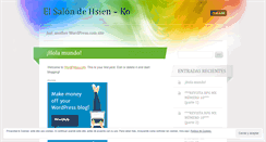 Desktop Screenshot of hsienko0.wordpress.com