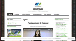 Desktop Screenshot of fundesmu.wordpress.com