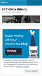 Mobile Screenshot of elciclistaurbano.wordpress.com