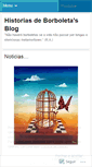 Mobile Screenshot of historiasdeborboleta.wordpress.com