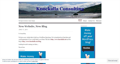 Desktop Screenshot of knockallaconsulting.wordpress.com