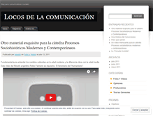 Tablet Screenshot of locosdelacomunicacion.wordpress.com