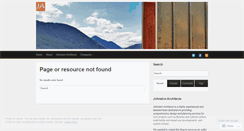 Desktop Screenshot of johnstonarchitects.wordpress.com