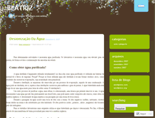 Tablet Screenshot of beatrizbiom.wordpress.com