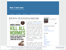 Tablet Screenshot of nonvisedvoce.wordpress.com