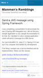 Mobile Screenshot of jmammen.wordpress.com