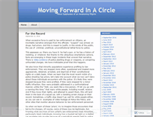 Tablet Screenshot of inacircle.wordpress.com