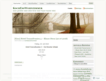 Tablet Screenshot of kochesswohnzimmer.wordpress.com