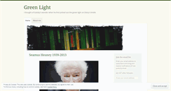 Desktop Screenshot of dockthegreenlight.wordpress.com