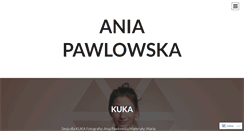 Desktop Screenshot of aniapawlowska.wordpress.com