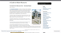 Desktop Screenshot of mainemuseums.wordpress.com