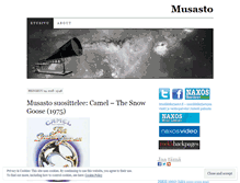 Tablet Screenshot of musasto.wordpress.com