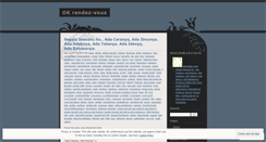 Desktop Screenshot of okrendezvous.wordpress.com