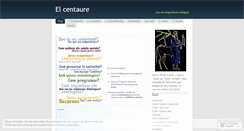 Desktop Screenshot of elcentaure.wordpress.com