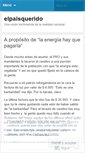 Mobile Screenshot of elpaisquerido.wordpress.com