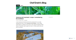 Desktop Screenshot of cheferwin.wordpress.com