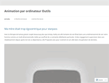 Tablet Screenshot of animationparordinateuroutils.wordpress.com
