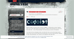Desktop Screenshot of johnpau.wordpress.com