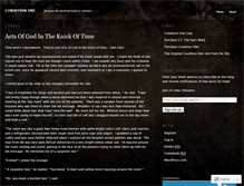 Tablet Screenshot of conditionone.wordpress.com