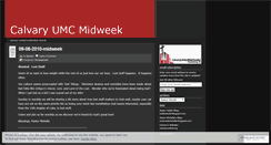 Desktop Screenshot of calvarymidweek.wordpress.com