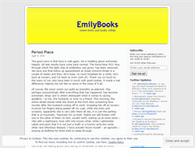 Tablet Screenshot of emilybooks.wordpress.com