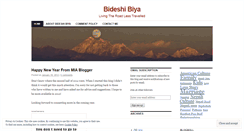Desktop Screenshot of bideshibiya.wordpress.com