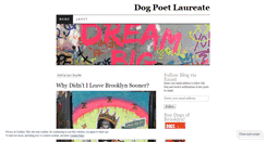 Desktop Screenshot of dogpoetlaureate.wordpress.com