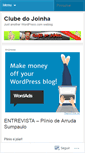 Mobile Screenshot of clubedojoinha.wordpress.com