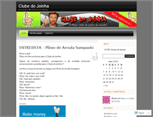 Tablet Screenshot of clubedojoinha.wordpress.com