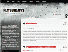 Tablet Screenshot of iplaybookapps.wordpress.com