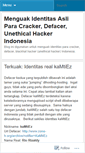 Mobile Screenshot of pemburuhacker.wordpress.com