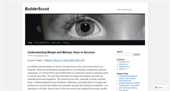 Desktop Screenshot of builderscout.wordpress.com