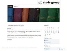 Tablet Screenshot of lawstudygroup.wordpress.com