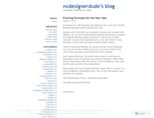 Tablet Screenshot of ncdesignerdude.wordpress.com