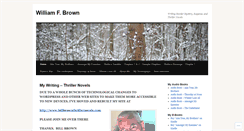 Desktop Screenshot of billbrownwritesnovels.wordpress.com